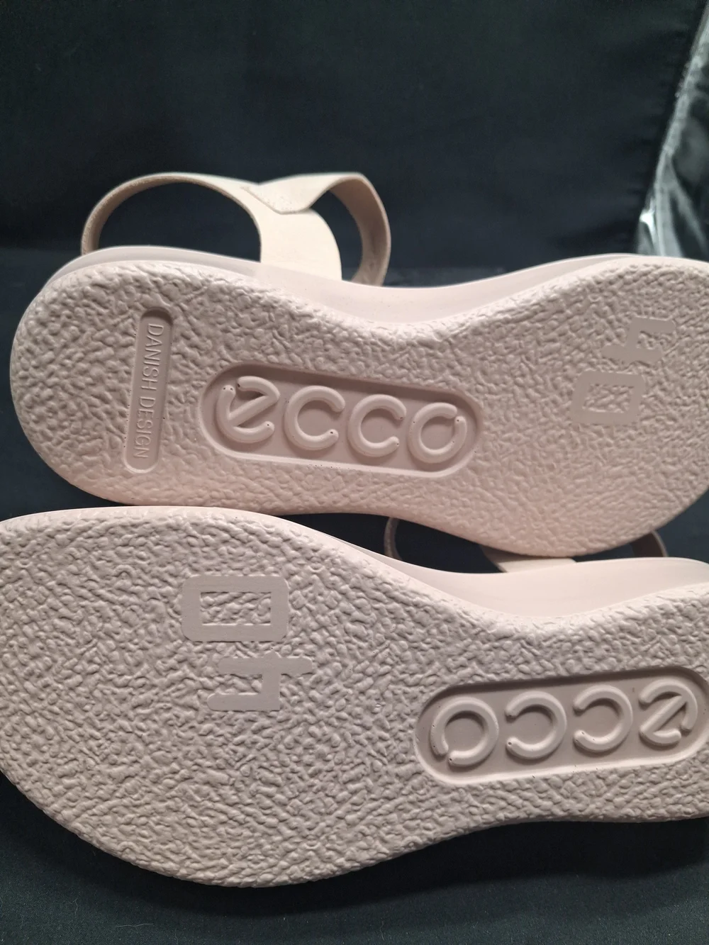 Ecco Women's Wedge Sandals in Blush
